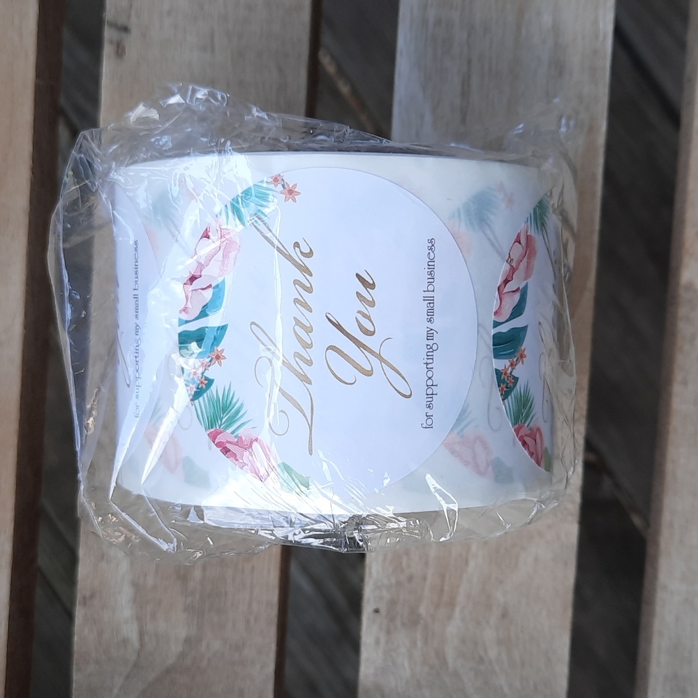 Roll of 500 Thank you labels